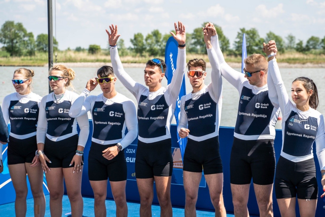 Silver medal for SZE’s team at the Universities Regatta presented by Gránit Bank